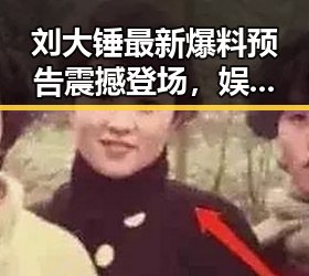 刘大锤最新爆料预告震撼登场，娱乐圈秘密即将揭晓🔍
